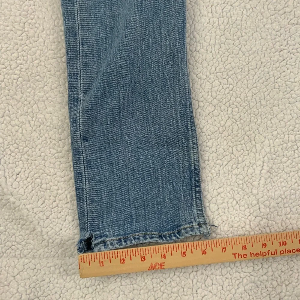 Levi’s 510 Men's 32x32 Skinny Jeans Distressed White Oak Cone Denim Light Wash - Picture 15 of 16